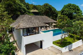 Private pool, sunset seaview villa.